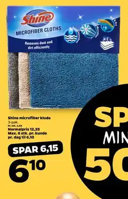 Netto Shine microfiber klude tilbud