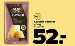 Netto Castello hård ost tilbud