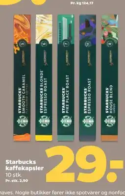 Netto Starbucks kaffekapsler tilbud