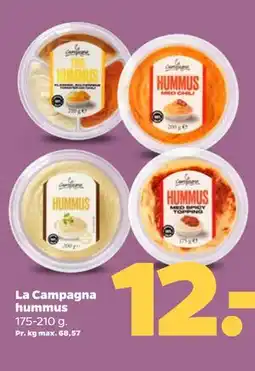 Netto La Campagna hummus tilbud