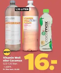 Netto Vitamin Well eller Cocomax tilbud