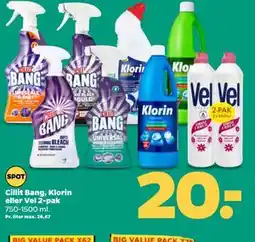 Netto Cillit Bang, Klorin eller Vel 2-pak tilbud