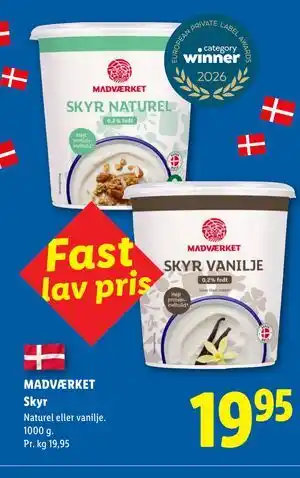 MADVÆRKET Skyr