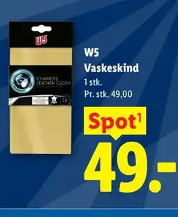 Lidl W5 Vaskeskind tilbud