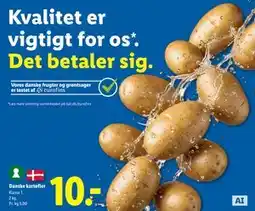 Lidl Danske kartofler tilbud