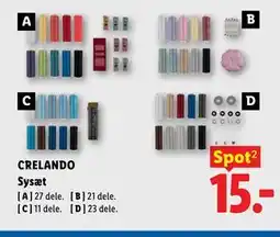 Lidl CRELANDO Sysæt tilbud