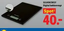 Lidl SILVERCREST Digital køkkenvægt tilbud