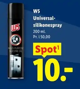 Lidl W5 Universal-silikonespray tilbud