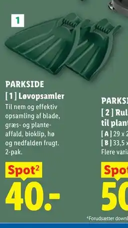 Lidl PARKSIDE [ 1 ] Løvopsamler tilbud