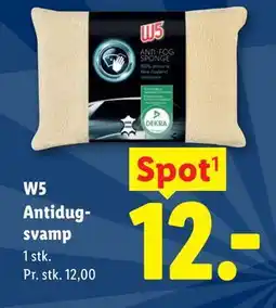 Lidl W5 Antidugsvamp tilbud