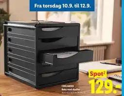 Lidl CRELANDO Boks med skuffer tilbud