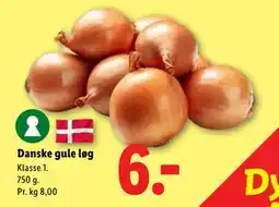 Lidl Danske gule løg tilbud