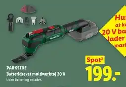 Lidl PARKSIDE Batteridrevet multiværktøj 20 V tilbud