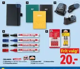 Lidl CRELANDO Notesbog tilbud