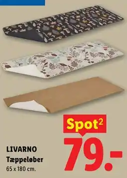 Lidl LIVARNO Tæppeløber tilbud