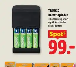Lidl TRONIC Batterioplader tilbud