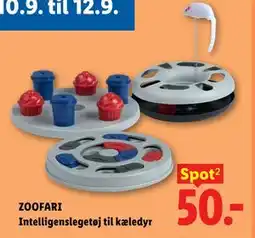 Lidl ZOOFARI Intelligenslegetøj til kæledyr tilbud