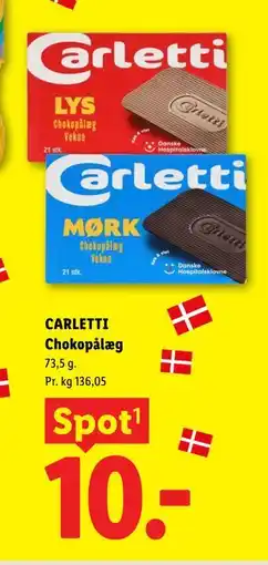 Lidl CARLETTI tilbud