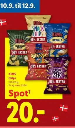 Lidl KIMS Chips tilbud