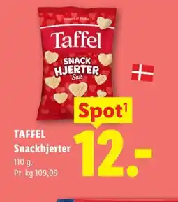 Lidl TAFFEL Snackhjerter tilbud