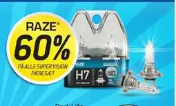 Thansen RAZE 60% PÅ ALLE SUPER VISION PÆRESÆT tilbud