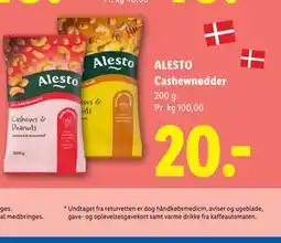 Lidl ALESTO Cashewnødder tilbud