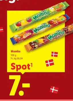 Lidl Mamba tilbud