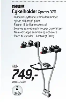 Thansen THULE Cykelholder tilbud