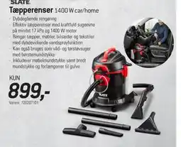 Thansen SLATE Tæpperenser 1400 W car/home tilbud