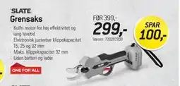 Thansen SLATE Grensaks tilbud