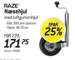 Thansen RAZE Næsehjul tilbud