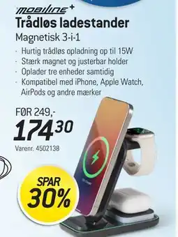 Thansen MOBILINE+ Trådløs ladestander tilbud