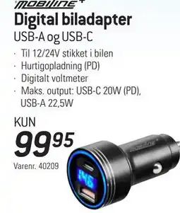 Thansen Digital biladapter tilbud
