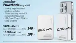 Thansen MOBILINE+ Powerbank tilbud