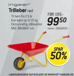 Thansen Trillebør tilbud