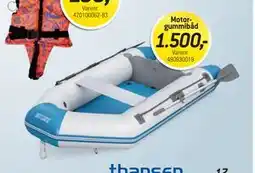 Thansen Motor-gummibåd tilbud