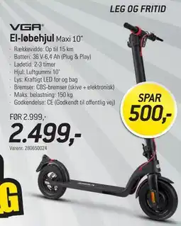 Thansen El-løbehjul tilbud