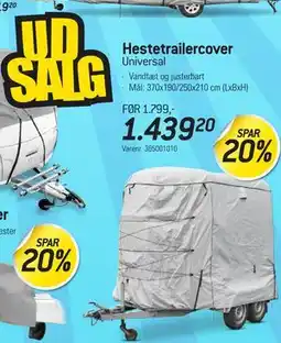 Thansen Hestetrailercover tilbud