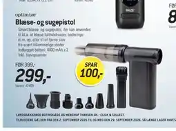 Thansen optimize Blæse- og sugepistol tilbud