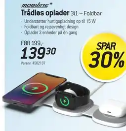 Thansen MOBILINE+ Trådløs oplader tilbud