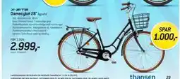 Thansen X-ZITE Damecykel 28 Agnete tilbud