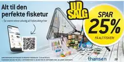 Thansen SPAR 25% PÅ ALT FISKERI tilbud