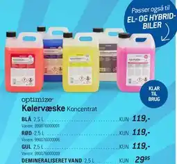 Thansen optimize Kølervæske Koncentrat tilbud