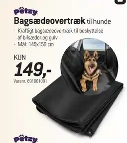 Thansen Bagsædeovertræk tilbud