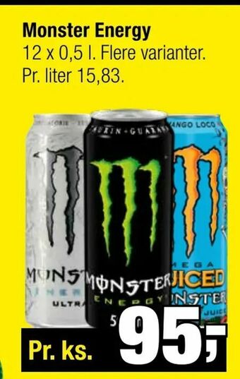 Calle Monster Energy tilbud