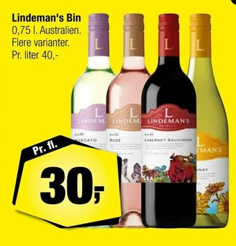 Calle Lindeman's Bin tilbud