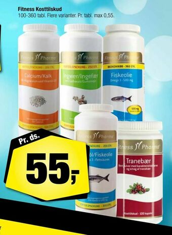 Calle Fitness Kosttilskud tilbud