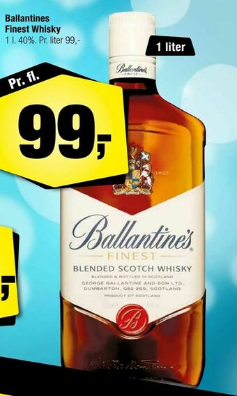 Calle Ballantines Finest Whisky tilbud