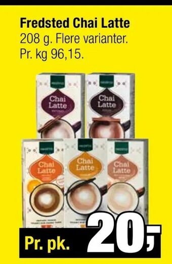 Calle Fredsted Chai Latte tilbud