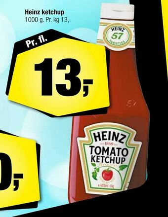 Calle Heinz ketchup tilbud
